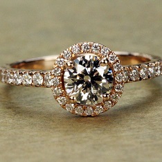 Engagement Rings - Rose Gold
